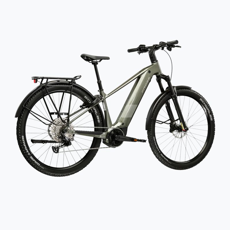 Elektrický bicykel KROSS Influx Suv Hybrid 4.0 800 29 electric graphite/beige/gloss 3