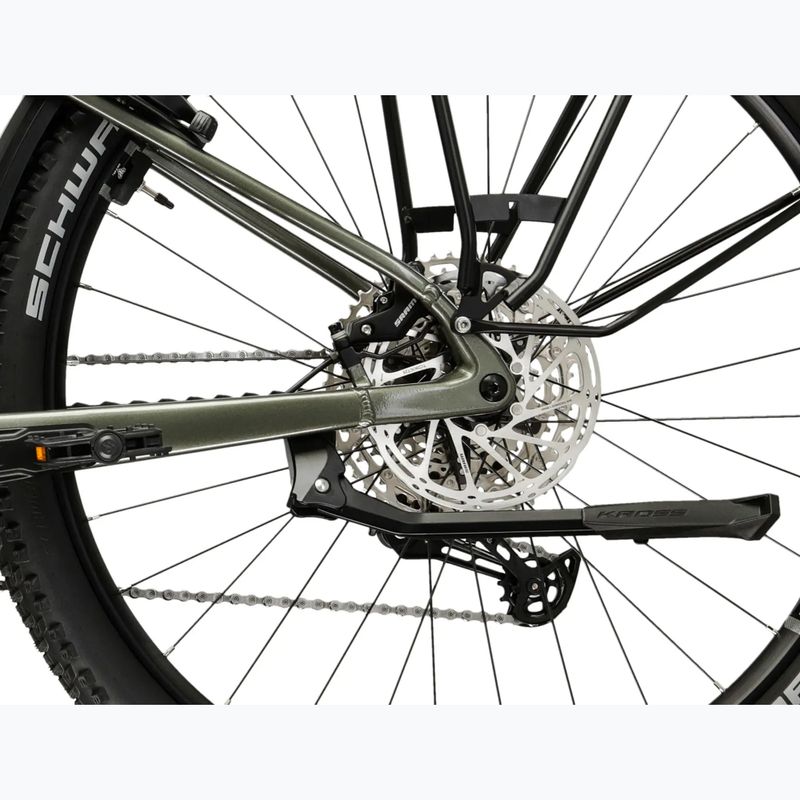 Elektrický bicykel KROSS Influx Suv Hybrid 4.0 800 29 electric graphite/beige/gloss 12