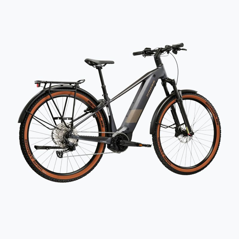Elektrický bicykel KROSS Influx Suv Hybrid 4.0 800 29 el. graphite/gold/matte 3