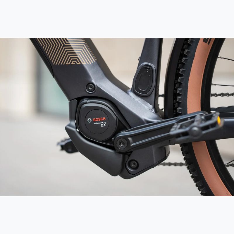 Elektrický bicykel KROSS Influx Suv Hybrid 4.0 800 29 el. graphite/gold/matte 21