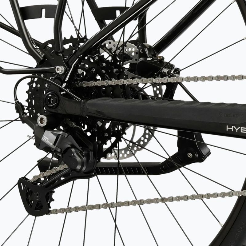 Elektrický bicykel KROSS Influx Suv Hybrid 3.0 29 el. 800 Wh black/silver/gloss 8