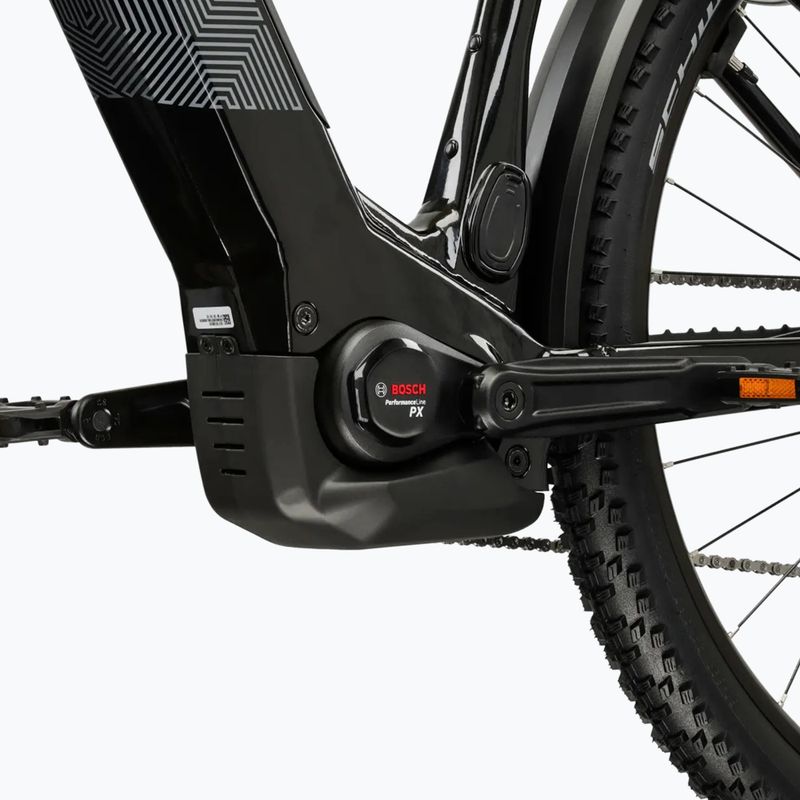 Elektrický bicykel KROSS Influx Suv Hybrid 3.0 29 el. 800 Wh black/silver/gloss 10