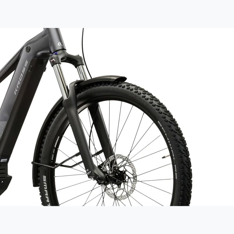 Elektrický bicykel KROSS Influx Suv Hybrid 3.0 29 el. 800 Wh graphite/silver/matte 6