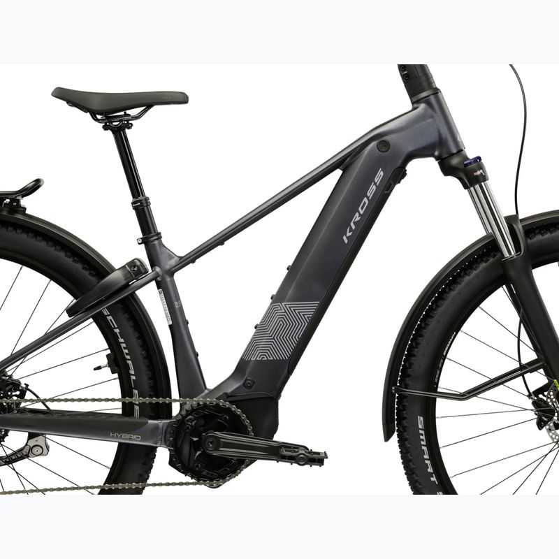 Elektrický bicykel KROSS Influx Suv Hybrid 3.0 29 el. 800 Wh graphite/silver/matte 13