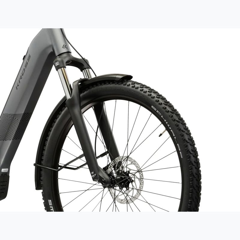 Elektrický bicykel KROSS Influx Suv Hybrid 2.0 600 29 electric grey/black/matte 6