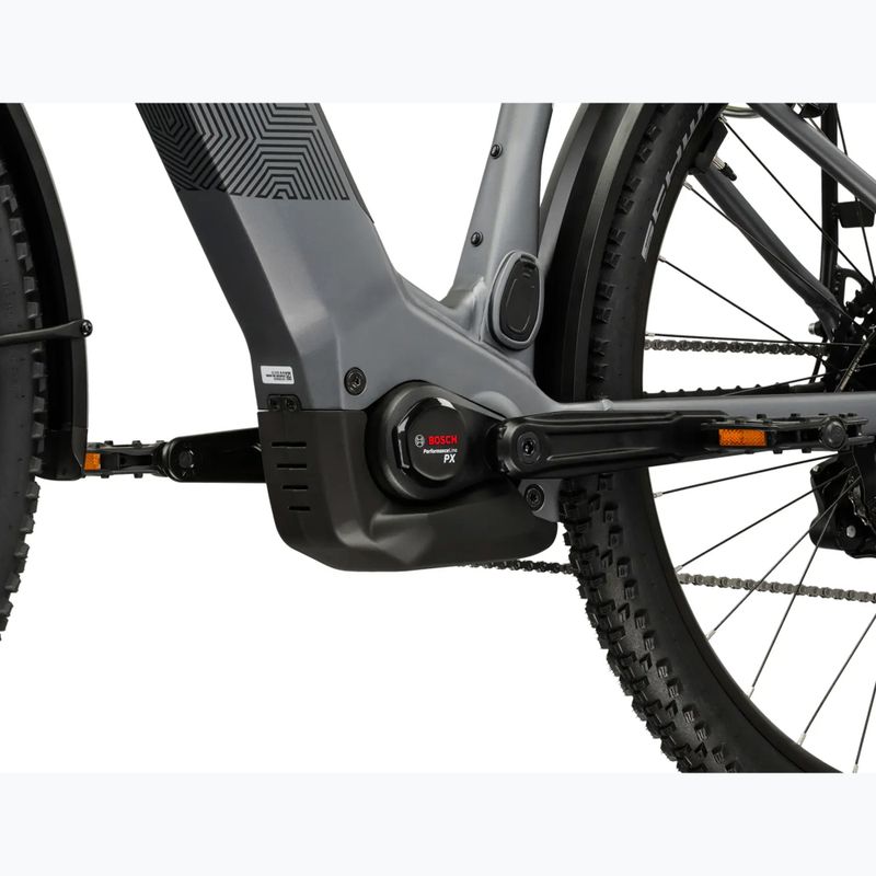 Elektrický bicykel KROSS Influx Suv Hybrid 2.0 600 29 electric grey/black/matte 10