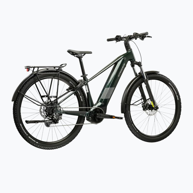 Elektrický bicykel KROSS Influx Suv Hybrid 2.0 600Wh green/silver/gloss 3