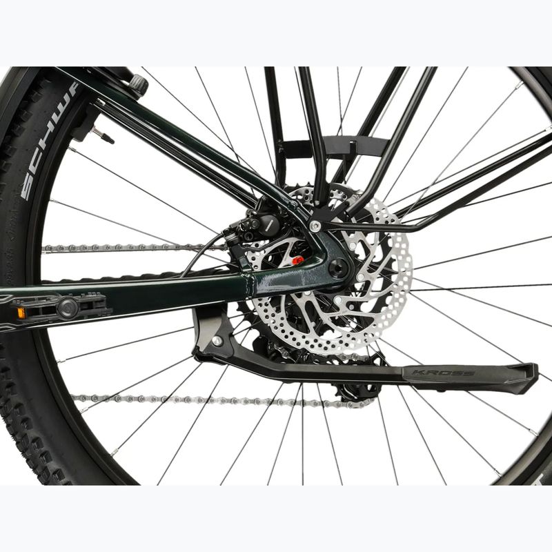Elektrický bicykel KROSS Influx Suv Hybrid 2.0 600Wh green/silver/gloss 11
