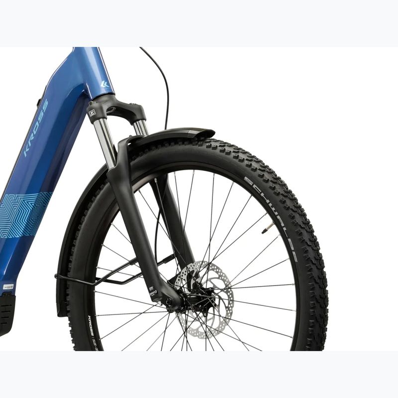Elektrický bicykel KROSS Influx Suv Hybrid 2.0 600 29 el. blue/light blue/gloss 6