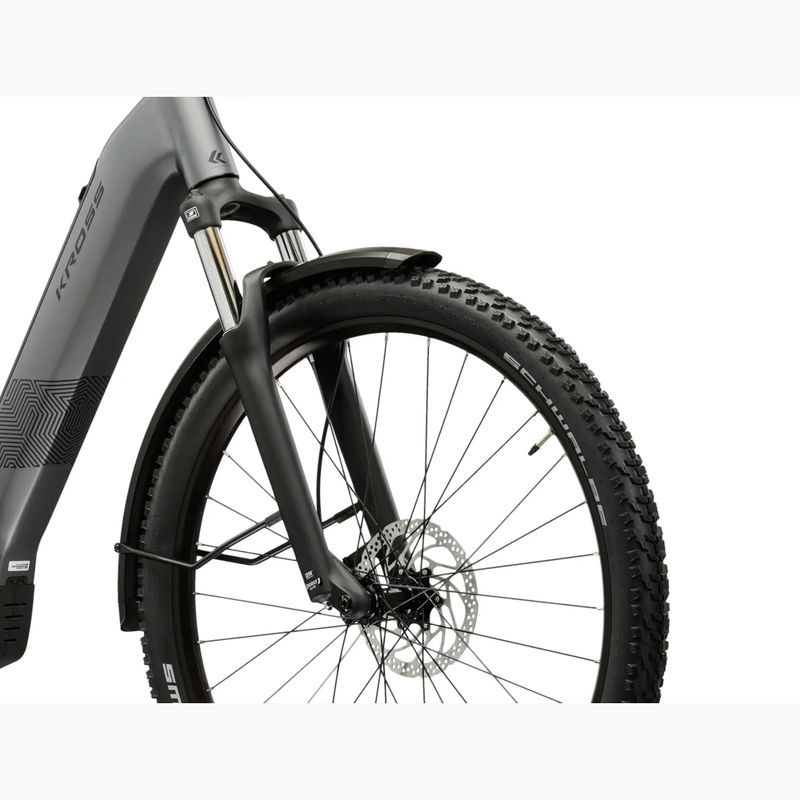 Elektrický bicykel KROSS Influx Suv Hybrid 2.0 600Wh LS 29" grey/black/matte 6