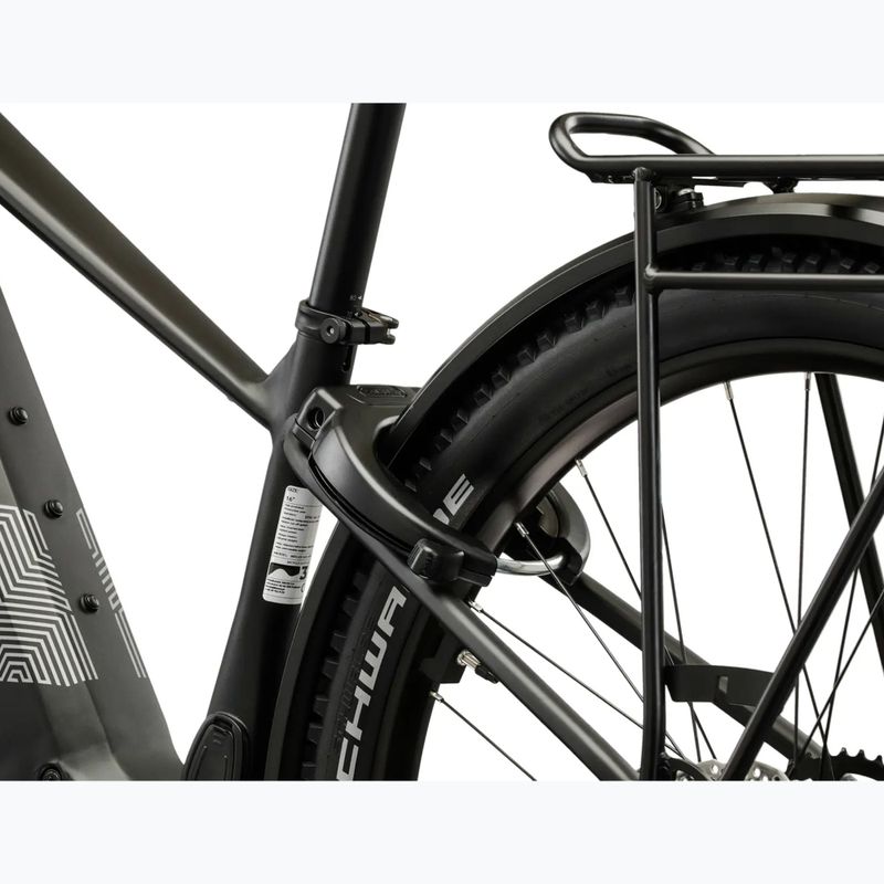Elektrický bicykel KROSS Influx Suv Hybrid 2.0 600 29 electric black/silver/matte 12