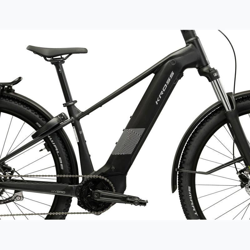 Elektrický bicykel KROSS Influx Suv Hybrid 2.0 600 29 electric black/silver/matte 13