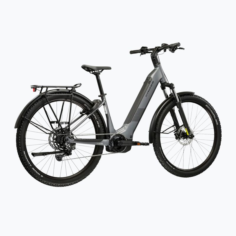 Elektrický bicykel KROSS Influx Suv Hybrid 2.0 600Wh LS 27,5" grey/black/matte 3