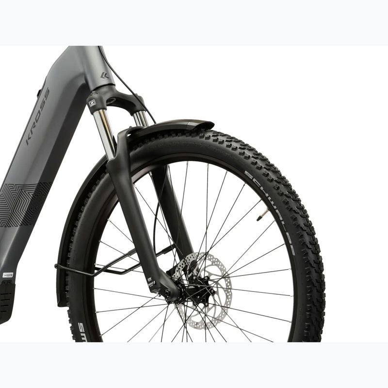 Elektrický bicykel KROSS Influx Suv Hybrid 2.0 600Wh LS 27,5" grey/black/matte 6