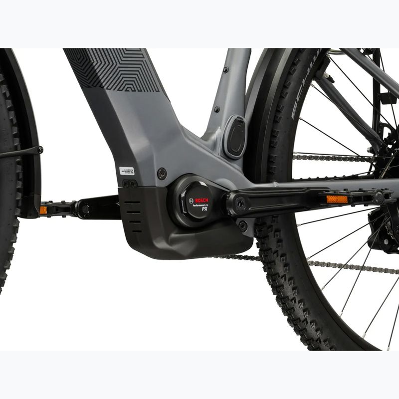 Elektrický bicykel KROSS Influx Suv Hybrid 2.0 600Wh LS 27,5" grey/black/matte 10