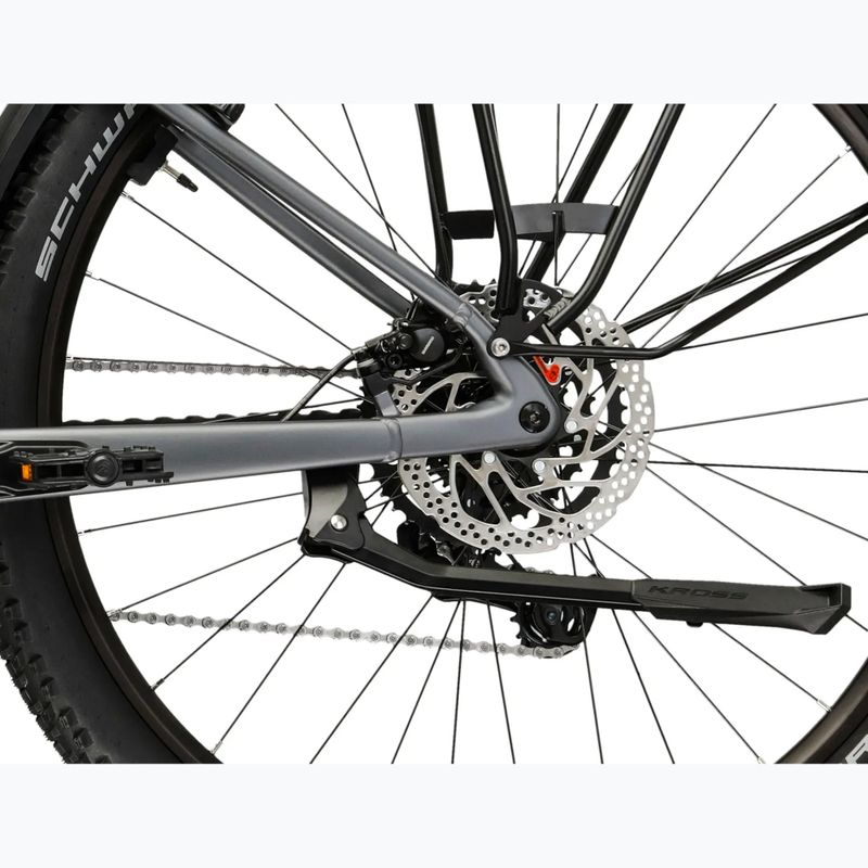 Elektrický bicykel KROSS Influx Suv Hybrid 2.0 600Wh LS 27,5" grey/black/matte 11