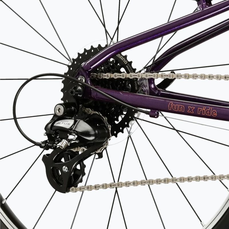 Detský bicykel KROSS Liftie 24 purple/copper/gloss 7
