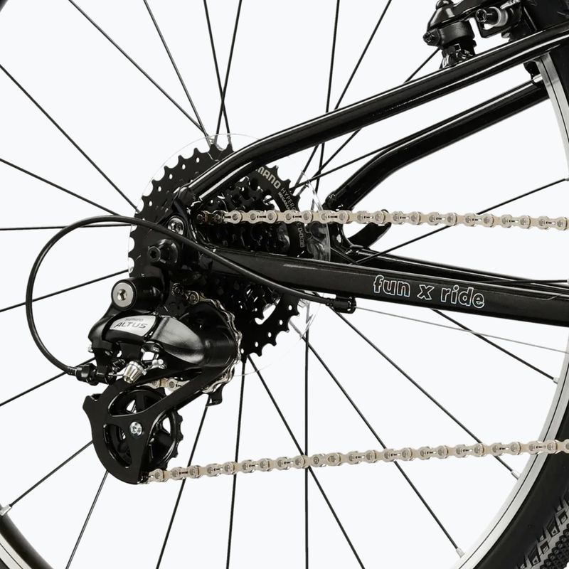Detský bicykel KROSS Liftie 24 black/silver/gloss 7