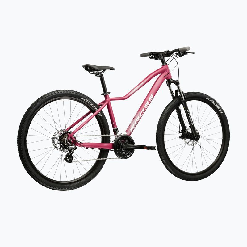 Dámsky horský bicykel KROSS Lea 2.0 In 27.5 pink/silver/matte 3