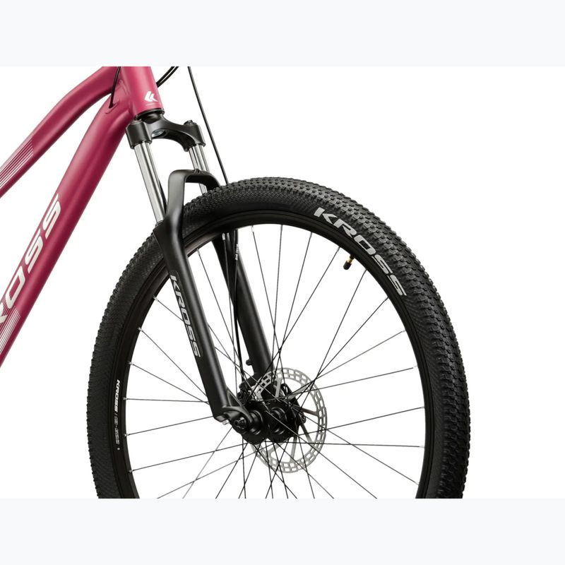Dámsky horský bicykel KROSS Lea 2.0 In 27.5 pink/silver/matte 5
