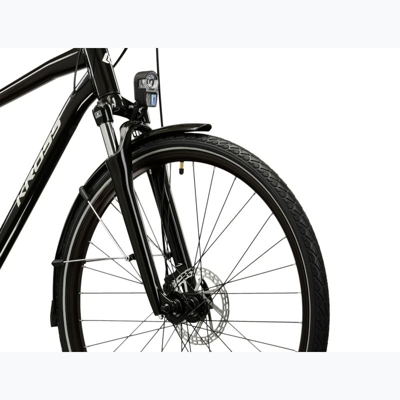 Trekingový bicykel KROSS Trans 3.0 black/grey/gloss 5