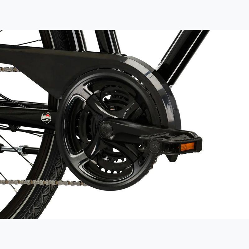 Trekingový bicykel KROSS Trans 3.0 black/grey/gloss 8