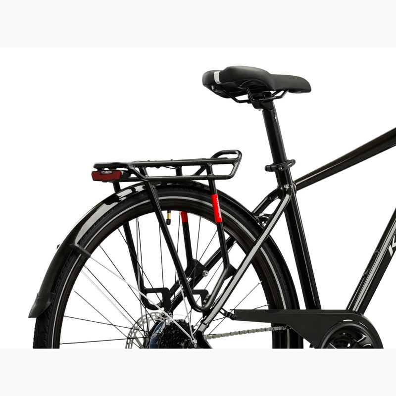 Trekingový bicykel KROSS Trans 3.0 black/grey/gloss 9