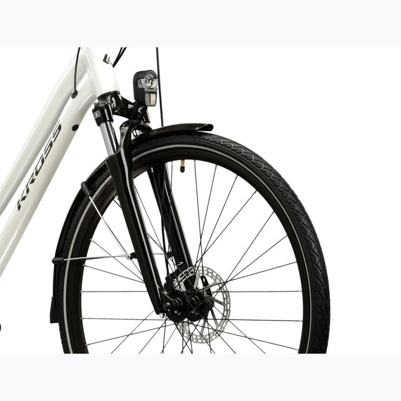 Dámsky trekingový bicykel KROSS Trans 3.0 In pearl/black/gloss 5