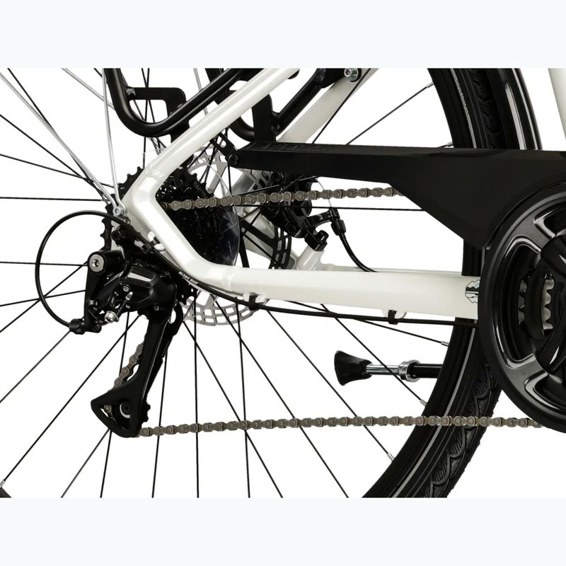 Dámsky trekingový bicykel KROSS Trans 3.0 In pearl/black/gloss 7