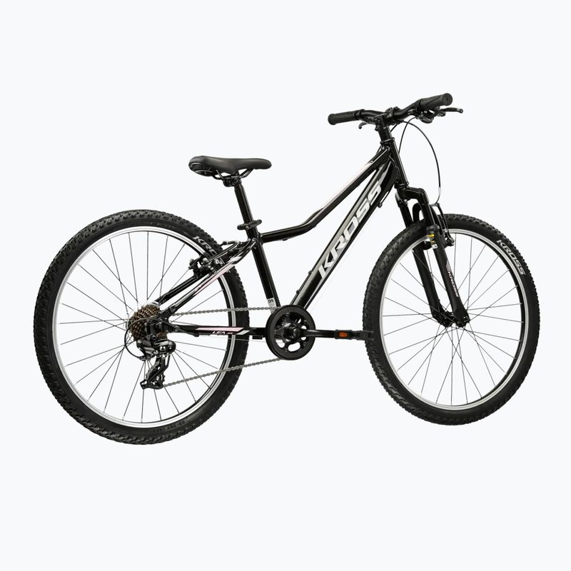 Detský bicykel KROSS Lea Jr 1.0 In black/silver/gloss 3