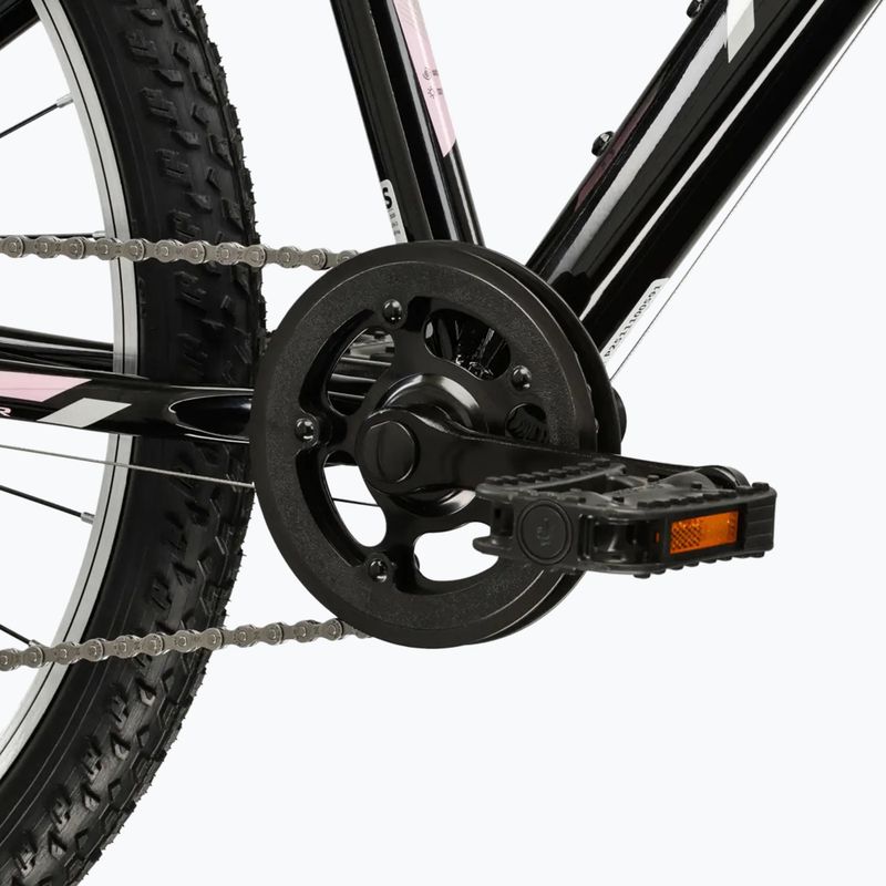 Detský bicykel KROSS Lea Jr 1.0 In black/silver/gloss 7