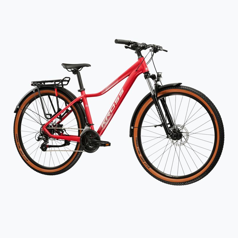 Dámsky horský bicykel KROSS Lea X200 Eq W 27.5 pink/silver/matte 2