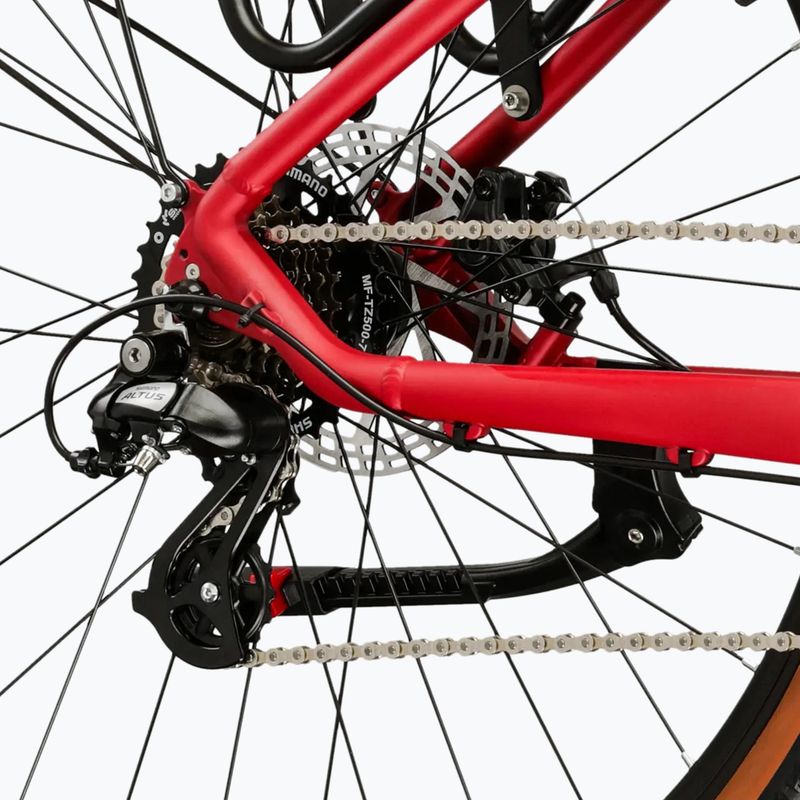 Dámsky horský bicykel KROSS Lea X200 Eq W 27.5 pink/silver/matte 7