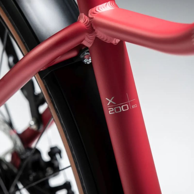 Dámsky horský bicykel KROSS Lea X200 Eq W 27.5 pink/silver/matte 14