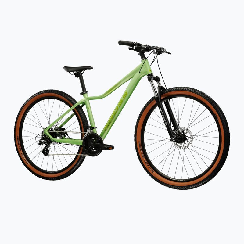 Dámsky horský bicykel KROSS Lea X200 W 27.5 green/green/matte 2