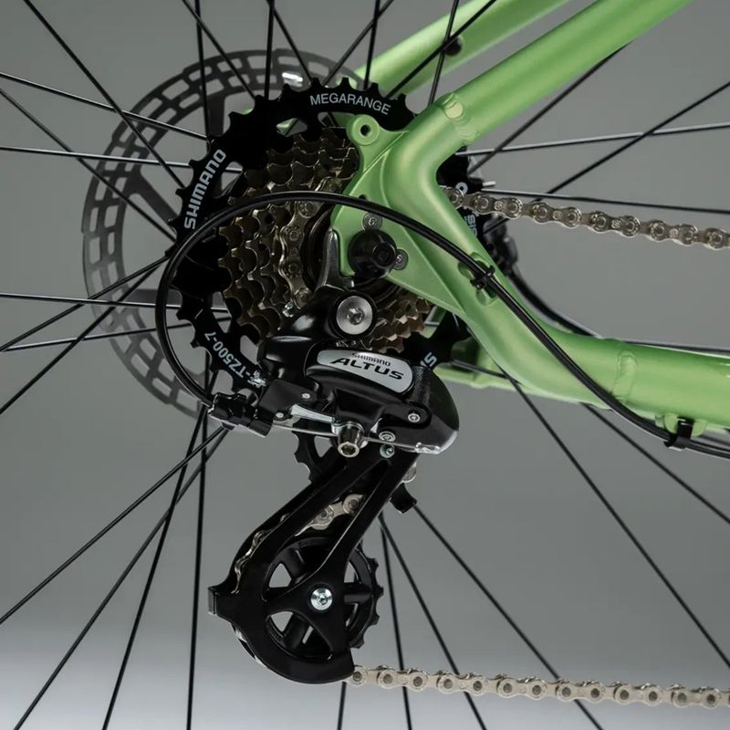 Dámsky horský bicykel KROSS Lea X200 W 27.5 green/green/matte 11