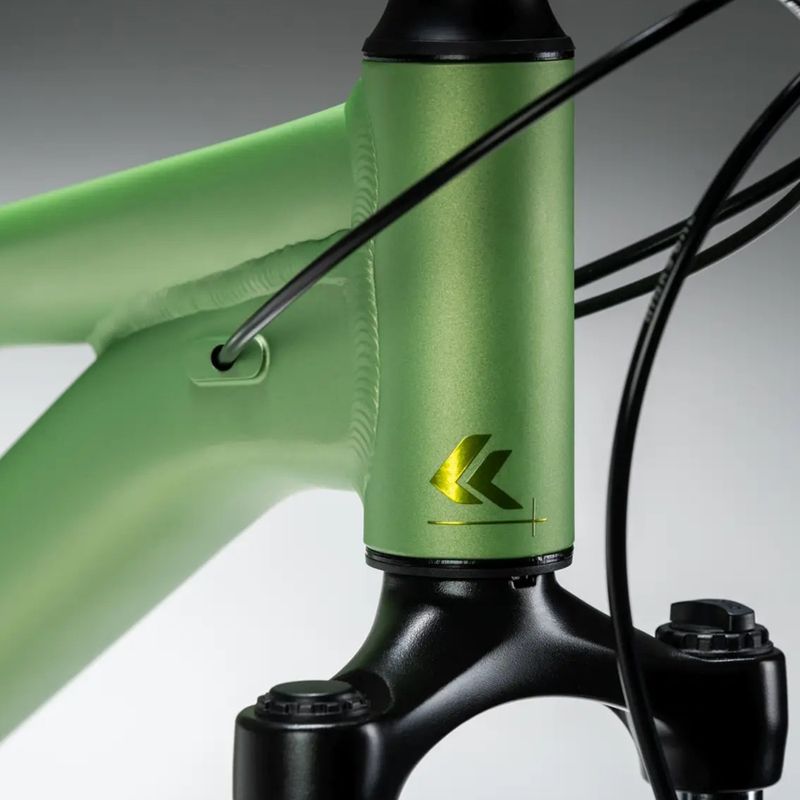 Dámsky horský bicykel KROSS Lea X200 W 27.5 green/green/matte 14