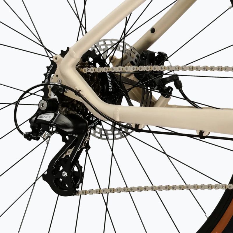 Dámsky horský bicykel KROSS Lea X200 W 27.5 silver/silver/matte 7