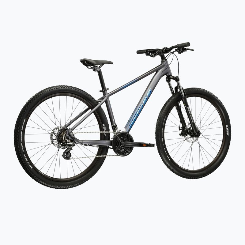 Horský bicykel KROSS Hexagon X200 29" grey/blue/matte 3