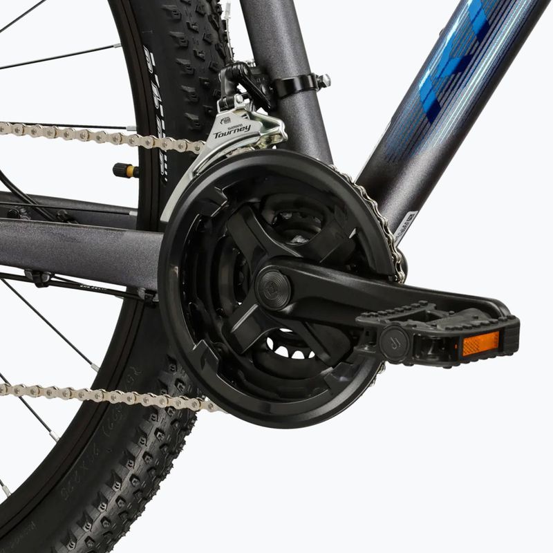 Horský bicykel KROSS Hexagon X200 29" grey/blue/matte 8