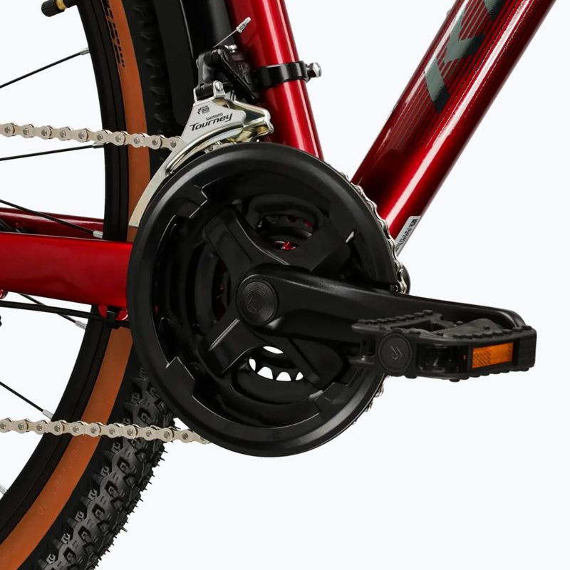 Horský bicykel KROSS Hexagon X200 EQ 29" ruby/graphite/gloss 8