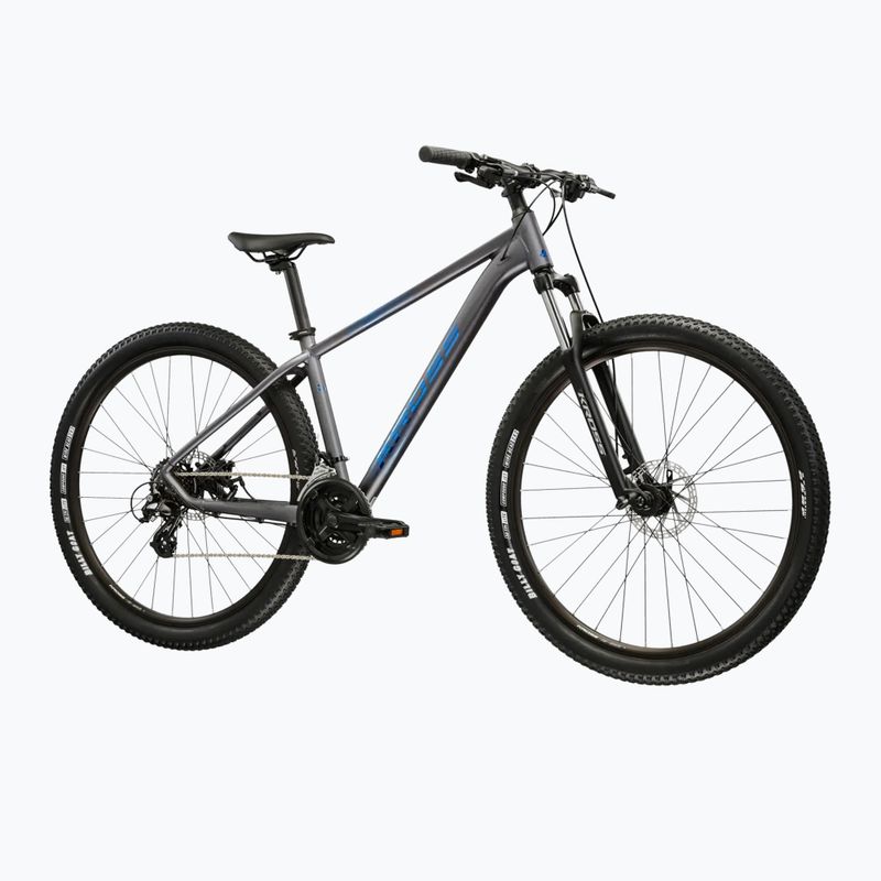 Horský bicykel KROSS Hexagon X200 27,5" grey/blue/matte 2