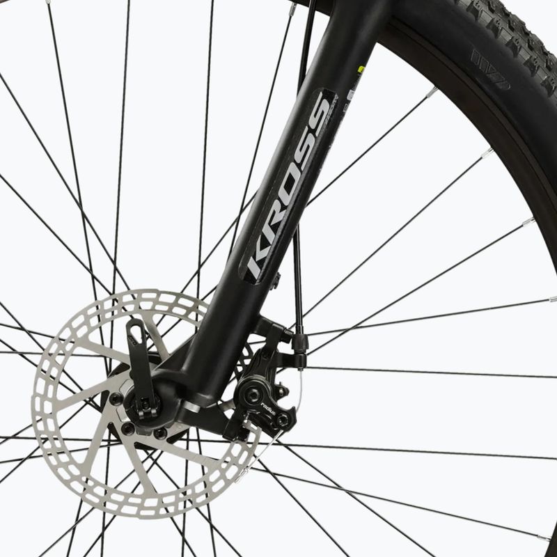 Horský bicykel KROSS Hexagon X200 27,5" grey/blue/matte 8