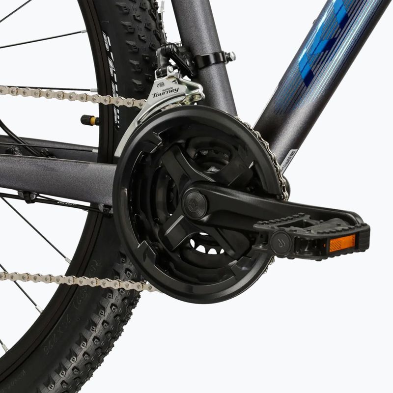 Horský bicykel KROSS Hexagon X200 27,5" grey/blue/matte 10
