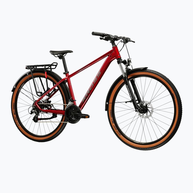 Horský bicykel KROSS Hexagon X200 EQ 27,5" ruby/graphite/gloss 2