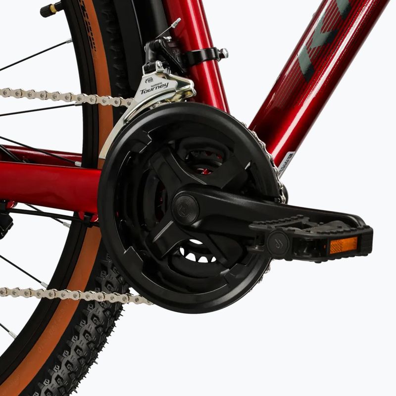 Horský bicykel KROSS Hexagon X200 EQ 27,5" ruby/graphite/gloss 9