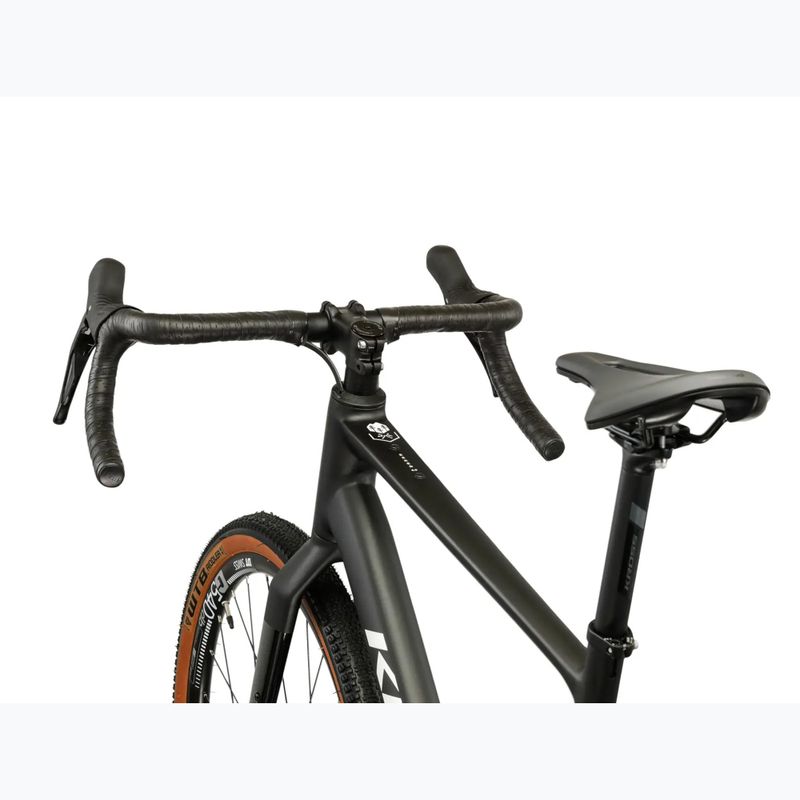 Gravelový bicykel KROSS Esker 6.0 black/white/matte/gloss 4