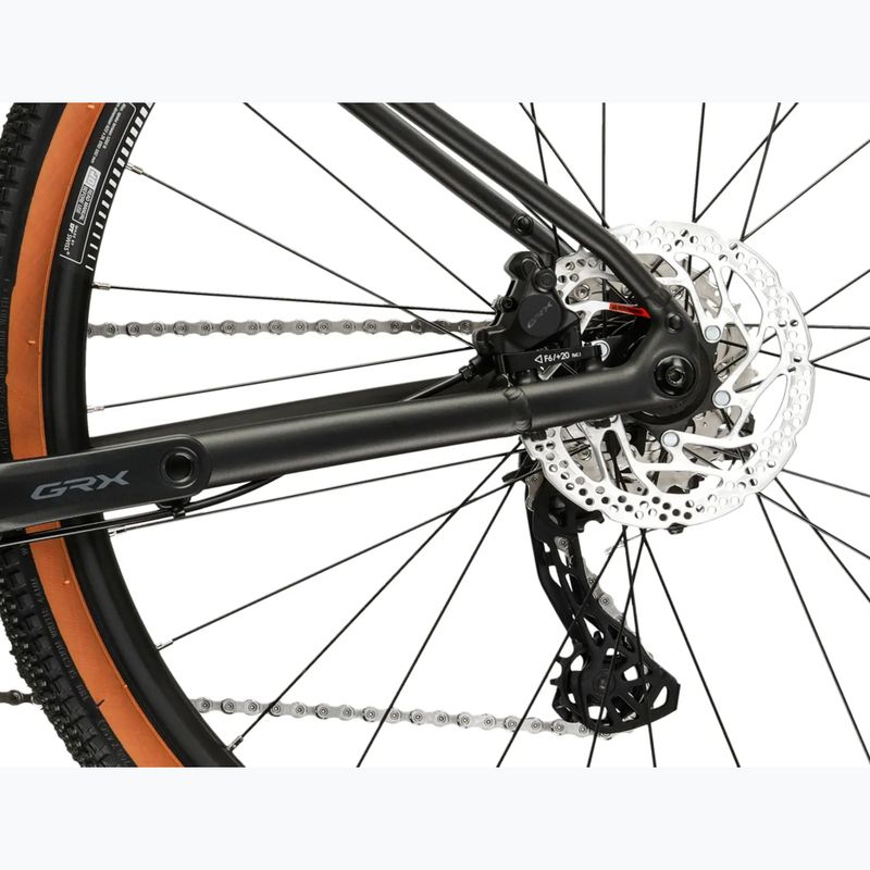 Gravelový bicykel KROSS Esker 6.0 black/white/matte/gloss 11