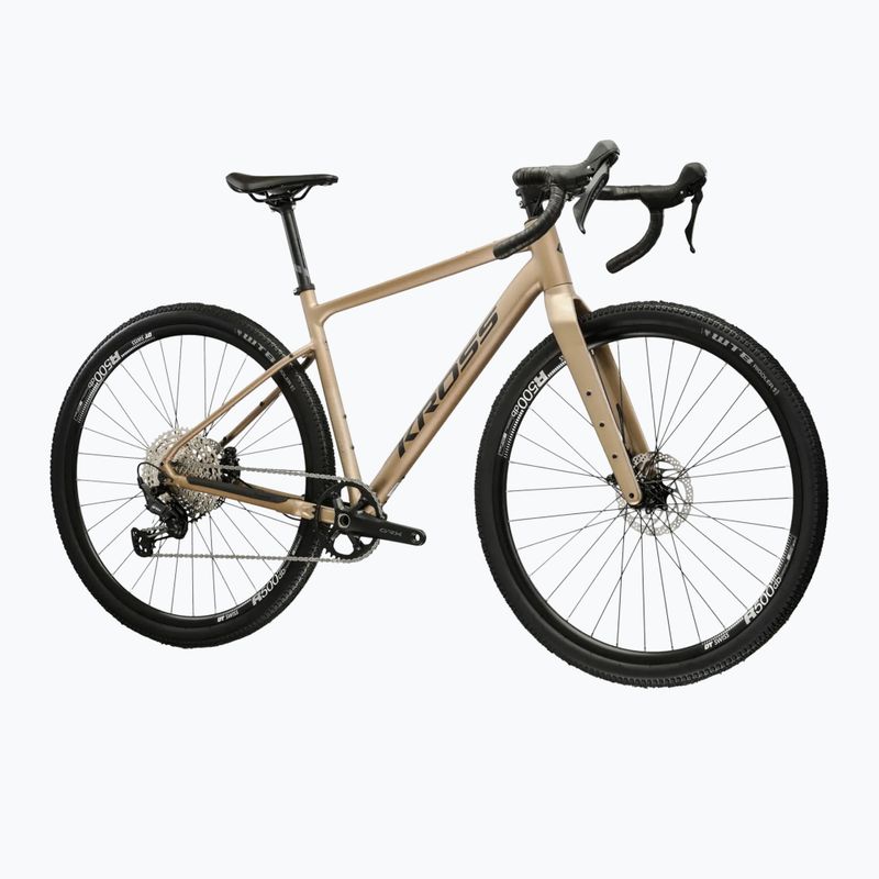 Gravelový bicykel KROSS Esker 5.0 titanium/black/gloss 2