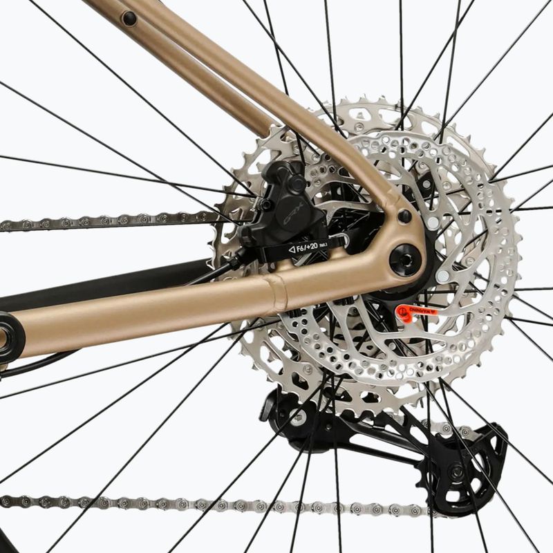 Gravelový bicykel KROSS Esker 5.0 titanium/black/gloss 11